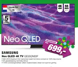 EP Samsung Neo QLED 4K QE55QN83F TV (2025) aanbieding