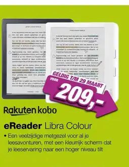 EP Kobo Libra Colour eReader aanbieding