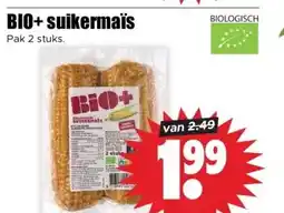Dirk BIO+ suikermaïs aanbieding