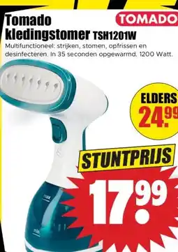 Dirk Tomado kledingstomer TSH1201W aanbieding