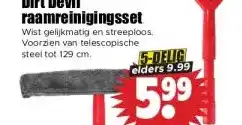 Dirk Dirt Devil raamreinigingsset aanbieding
