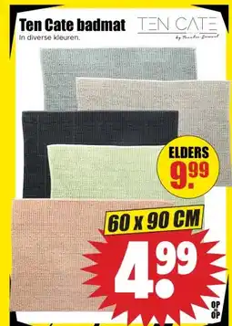 Dirk Ten Cate badmat TEN CATE aanbieding