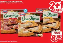 Dekamarkt DR.OETKER CASA DI MAMA PIZZA aanbieding