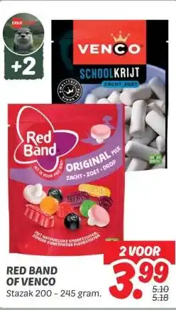 Dekamarkt RED BAND OF VENCO aanbieding
