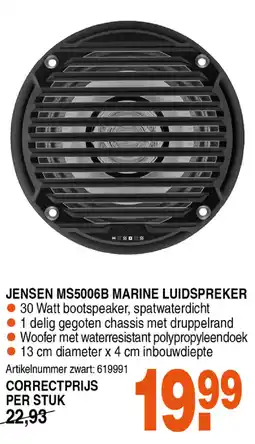 Correct Jensen ms5006b marine luidspreker aanbieding