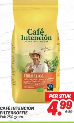 Dekamarkt CAFÉ INTENCION 4.19 FILTERKOFFIE aanbieding