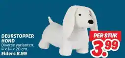 Dekamarkt DEURSTOPPER HOND aanbieding