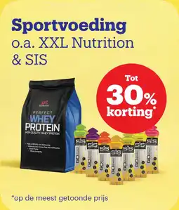 Bol.com Sportvoeding o.a. XXL Nutrition & SIS aanbieding