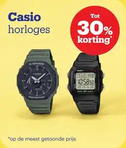 Bol.com Casio horloges aanbieding