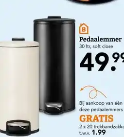 Blokker Pedaalemmer aanbieding