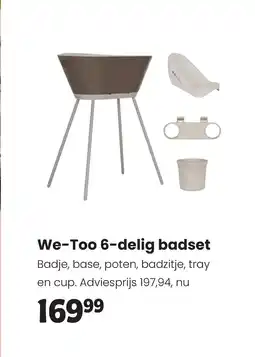 Babypark We-Too 6-delig badset aanbieding