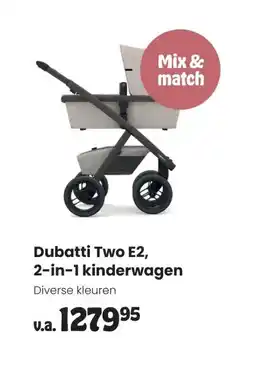 Babypark Dubatti Two E2, 2-in-1 kinderwagen aanbieding