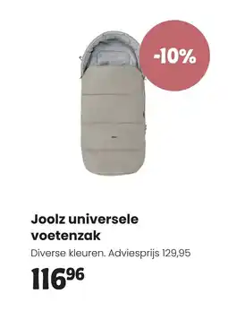 Babypark Joolz universele voetenzak aanbieding