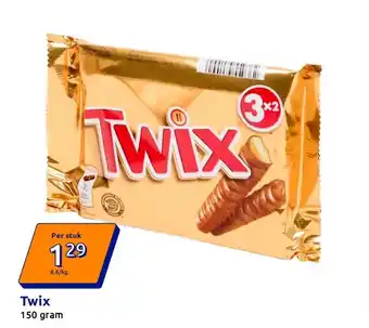 Action Twix aanbieding