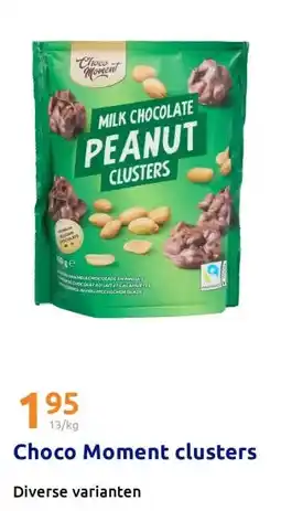 Action Choco Moment clusters aanbieding