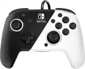 Bol.com PDP Faceoff Deluxe+ Audio - Nintendo Switch Controller - Zwart/Wit aanbieding