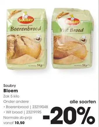 HANOS Soubry Bloem aanbieding