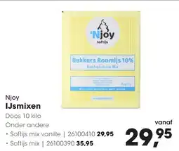 HANOS Njoy IJsmixen aanbieding