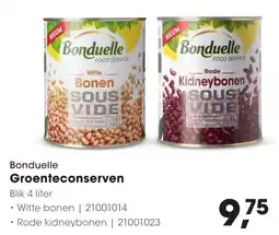 HANOS Bonduelle Groenteconserven aanbieding