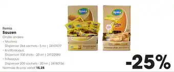 HANOS Remia Sauzen aanbieding