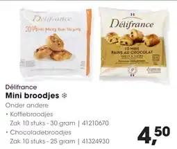 HANOS Delifrance Mini Broodjes aanbieding