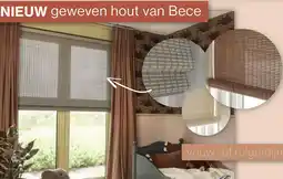 Roobol NIEUW geweven hout van Bece aanbieding