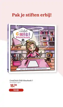 Bruna CreaChick Chibi kleurboek 1 aanbieding