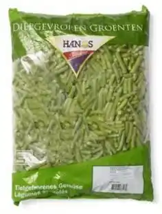 HANOS HANOS Selektie Diepvriesgroenten Sperziebonen aanbieding