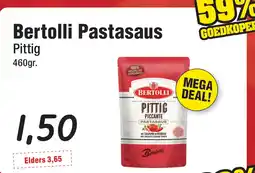 Budget Food Bertolli Pastasaus aanbieding