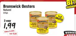 Budget Food Brunswick Oesters aanbieding