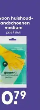 Boon`s Markt g'woon huishoud- handschoenen medium aanbieding