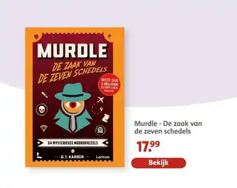 Bruna Murdle - De zaak van de zeven schedels aanbieding