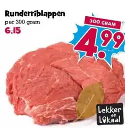 Boon`s Markt Runderriblappen aanbieding