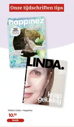 Bruna Pakket Linda + Happinez aanbieding