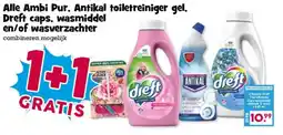 Boon`s Markt Alle Ambi Pur, Antikal toiletreiniger gel, Dreft caps, wasmiddel en/of wasverzachter aanbieding