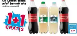 Boon`s Markt Alle London drinks en/of Summit cola aanbieding
