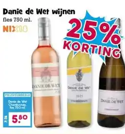 Boon`s Markt Danie de Wet wijnen aanbieding