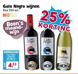 Boon`s Markt Gato Negro wijnen aanbieding