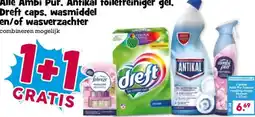 Boon`s Markt Alle Ambi Pur, Antikal toiletreiniger gel. Dreft caps, wasmiddel en/of wasverzachter aanbieding