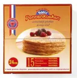 HANOS Veldt's Pannenkoeken Naturel aanbieding