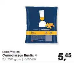 HANOS Lamb Weston Connoisseur Rustic aanbieding