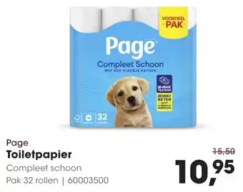 HANOS Page Toiletpapier aanbieding