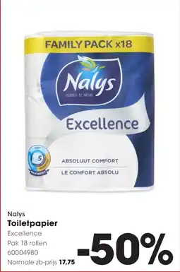 HANOS Nalys Toiletpapier Excellence aanbieding