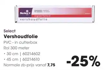 HANOS Select Vershoudfolie aanbieding