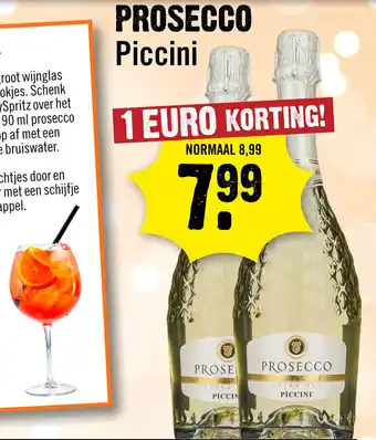 Dirck 3 'Venetian Dress' Prosecco Extra Dry 75 cl aanbieding