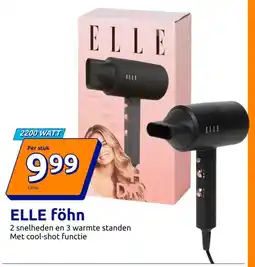 Action ELLE föhn aanbieding