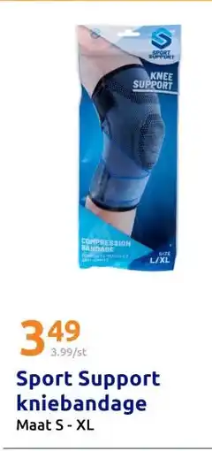 Action Sport Support kniebandage aanbieding