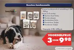 Huisdier Voordeelshop Beeztees hondensnacks aanbieding