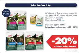 Huisdier Voordeelshop Prins ProCare 3 kg aanbieding