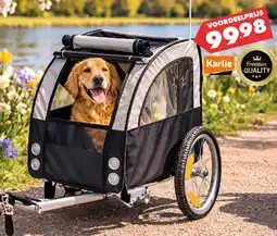 Huisdier Voordeelshop Karlie fietswagen aanbieding